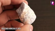 Puliendo Minerales #5 - Angelita - creamos un cabujon gema en forma de lagrima - foro de minerales