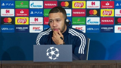 Memphis Depay avant OL - Leipzig