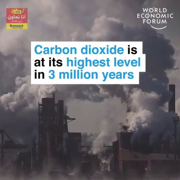 Carbon dioxide is at its highest level in 3 million years