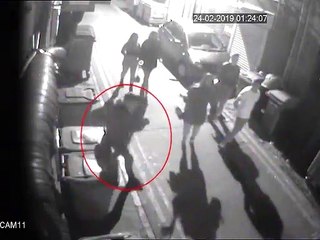 Footage shows killers in lead up to fatal stabbing of Connor Brown