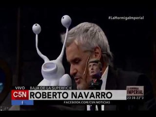 Pettinato con Roberto Navarro en C5N. "La hormiga imperial"