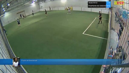 Faute de Emmanuel  - TEAM PATIO Vs POMPIERS DE CHAUVIGNY - 10/12/19 20:00 - LIGUE 1
