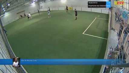 But de Nicolas  (3-6) - TEAM PATIO Vs POMPIERS DE CHAUVIGNY - 10/12/19 20:00 - LIGUE 1
