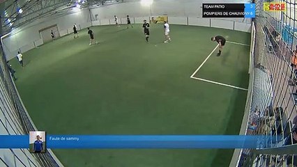 Faute de sammy - TEAM PATIO Vs POMPIERS DE CHAUVIGNY - 10/12/19 20:00 - LIGUE 1 - Poitiers Game Parc