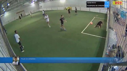 Faute de sebastien  - TEAM PATIO Vs POMPIERS DE CHAUVIGNY - 10/12/19 20:00 - LIGUE 1