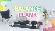 Balance plank - Step to Health