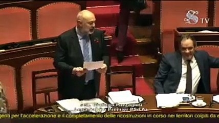 Giuliano Pazzaglini - Questo governo di sinistra rallenta i lavori di ricostruzi)