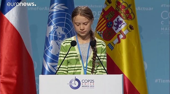 Thunberg insta a los 'países ricos' a actuar contra el cambio climático
