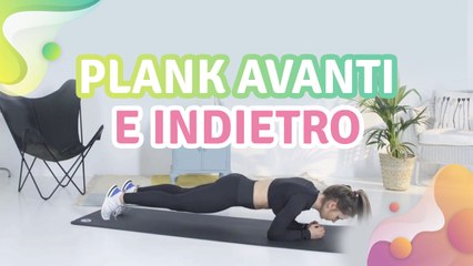 Plank avanti e indietro - Vivere più Sani