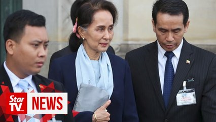 Suu Kyi says genocide case brought against Myanmar "misleading"