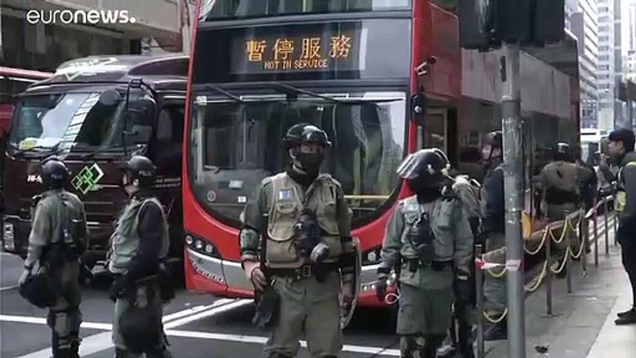 Πορεία και απεργία στο Χονγκ Κονγκ