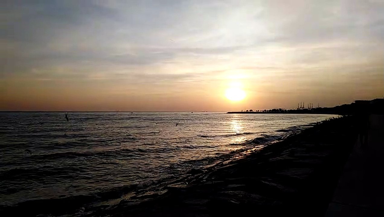 لحظات الغروب
