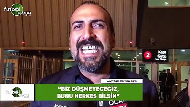 Mustafa Tokgöz: Biz düşmeyeceğiz, bunu herkes bilsin