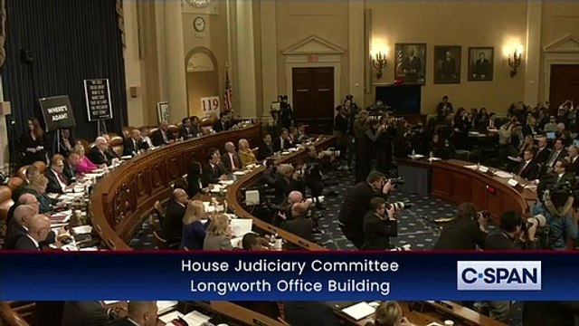 Pro-Trump Protester Disrupts Impeachment Hearing Heckling Jerry Nadler