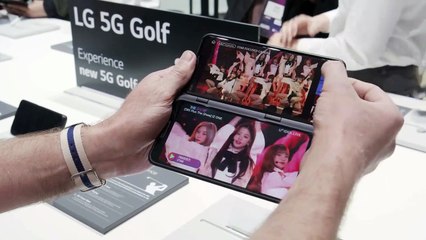 LGV50 ThinQ 5G Dual Screen Live Idol Demo