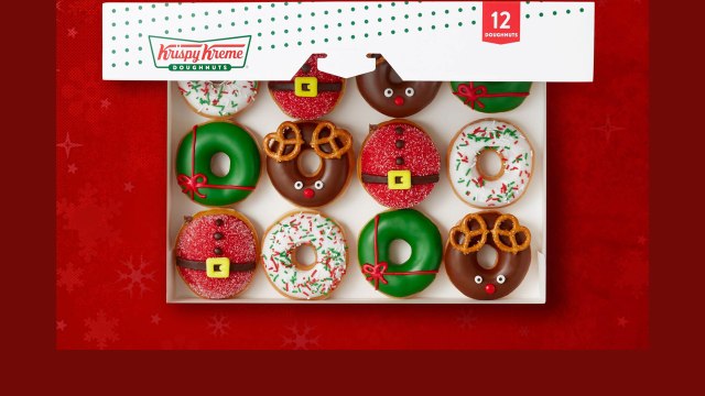 Krispy Kreme's New Holiday Doughnut Collection Is Entirely Too Cute