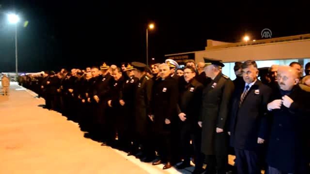 Şırnak'ta şehit olan askerin naaşı memleketi Samsun'a getirildi