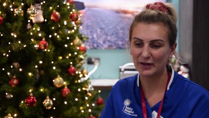 Christmas at Trinity Hospice in Blackpool