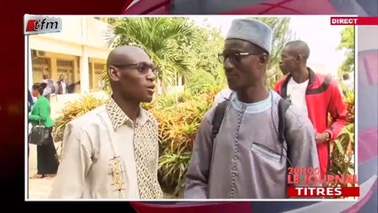 REPLAY - JT Français 20h - Pr : CHERIF DIOP - 09 Décembre 2019