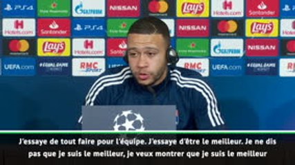 Groupe G - Depay : "J'essaye d'être le meilleur"