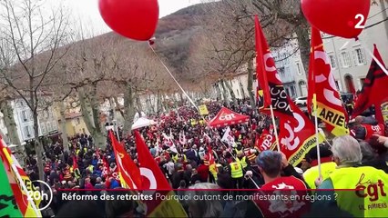 Réforme des retraites : le département de l'Ariège fortement mobilisé