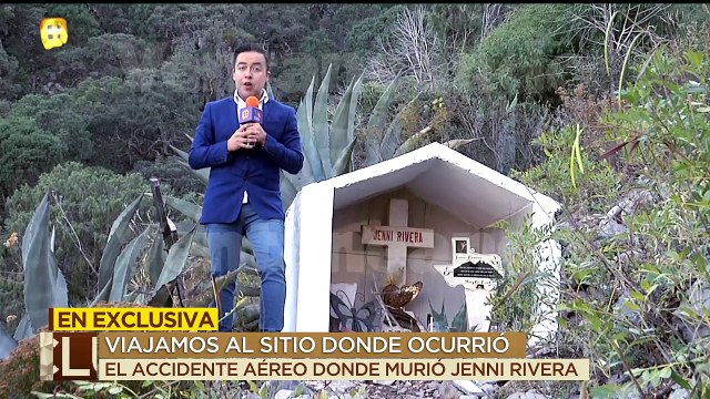 Viajamos al sitio donde ocurrió el accidente donde murió Jenni Rivera.| Ventaneando