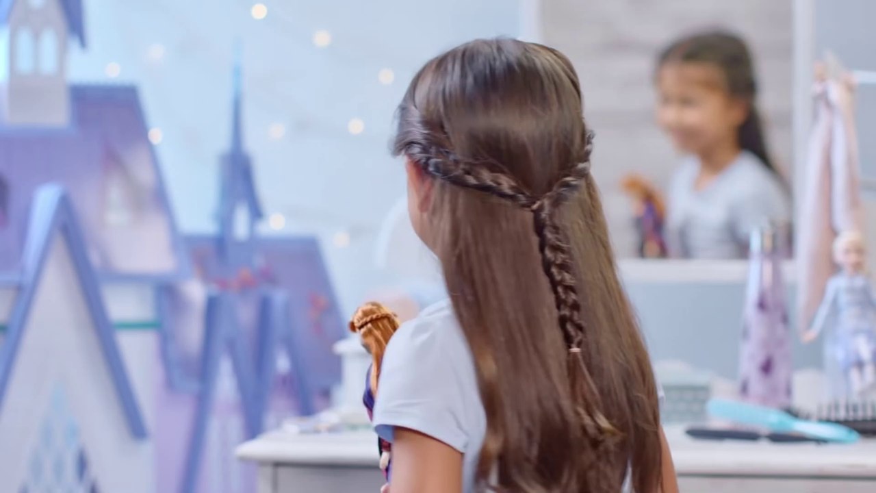 La Reine des Neiges 2 Film - Tuto - La coiffure d'Anna