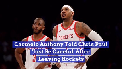 The Conversation Between Carmelo Anthony And Chris Paul