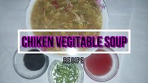 Chicken Vegetable Soup Recipe | Homemade recipes | Khansa Sehar