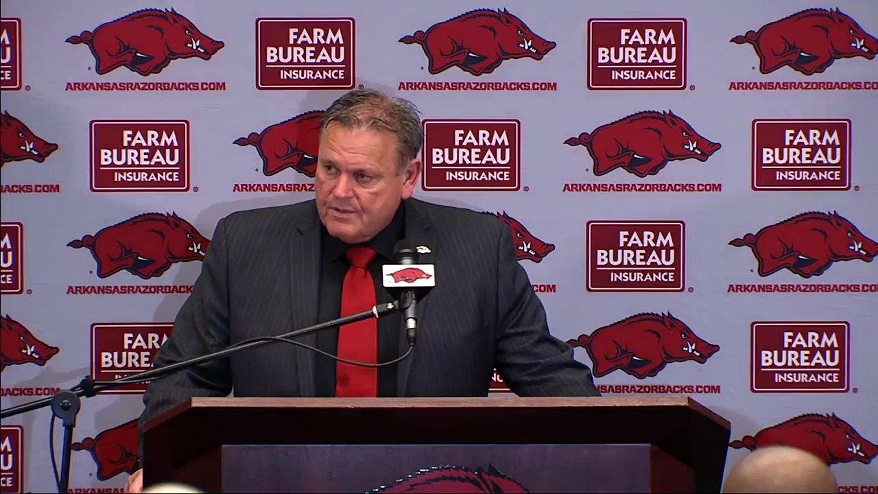 Sam Pittman Presser
