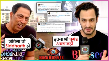 Umar Riaz And Vindhu Dara Singh FIGHT On Twitter Over Siddharth Shukla | Bigg Boss 13