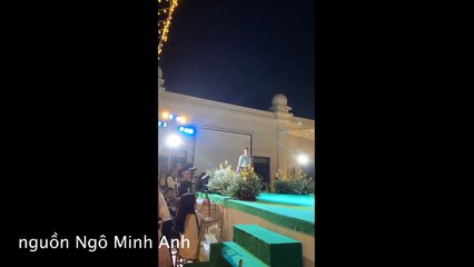 Hoàng Oanh khiêu vũ trong đám cưới