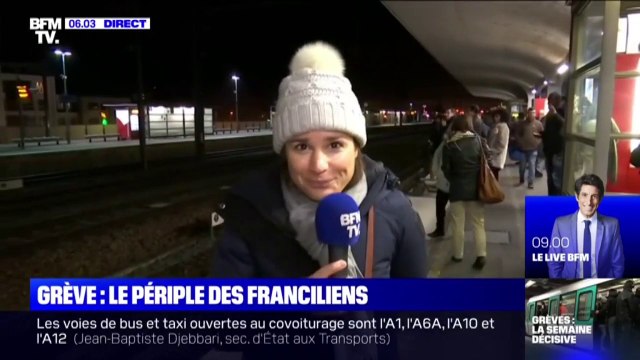 Le défi d'Ashley ce matin: partir à 6h de Chelles-Gournay en Seine-et-Marne et arriver avant 8h30 à la rédaction
