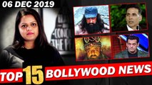 Top 15 Bollywood News - 09 Dec 2019 - Dabangg 3, Alia Bhatt, Star Screen Awards 2019, Akshay Kumar