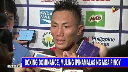 Boxing dominance, muling ipinamalas ng mga Pinoy