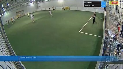 But de Mathieu (7-13) - BIG TESTO Vs TEAM POLUX - 09/12/19 19:00 - LIGUE 1 - Poitiers Game Parc
