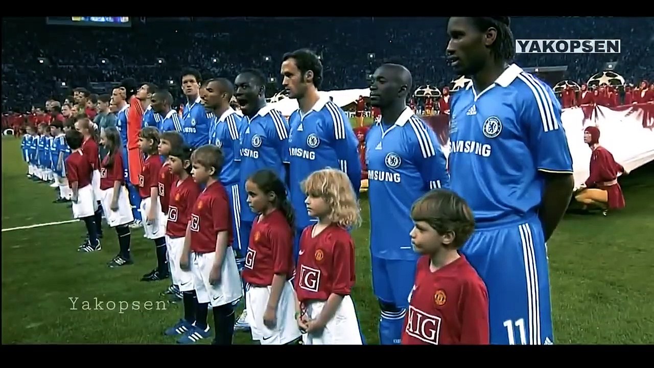 Ronaldo's first champions league cup in his football career