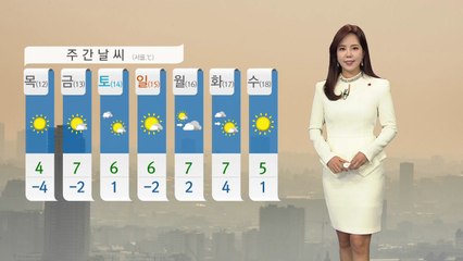 [날씨] 오늘 미세먼지 비상...밤부터 곳곳 비 / YTN