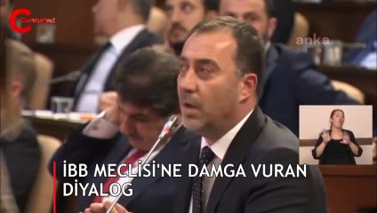 İBB Meclisi'ne damga vuran diyalog: Başkan güzel bir gol attın konuyu toparla