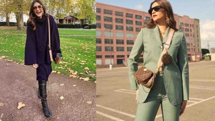 Sonam Kapoor Looks Perfect in Winter Stylish Dress up | Boldsky