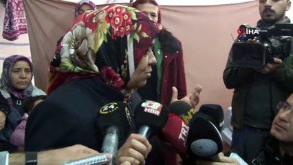 HDP önündeki evlat nöbetindeki ailelere 99. günde sevindirici haber