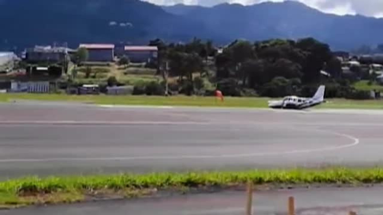 Aterrizaje de emergencia en el aeropuerto de Costa Rica