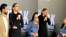 Chhapaak trailer launch: Deepika Padukone cries at Chhapaak trailer launch | FilmiBeat