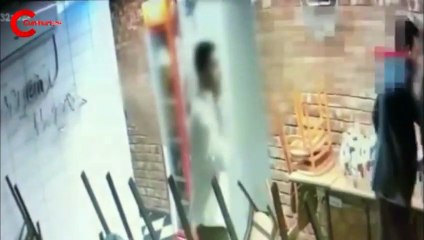 Restoranda yaşandı! Öğrencileri soyup, gasp etti