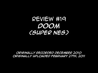 Review 19 - Doom (SNES)