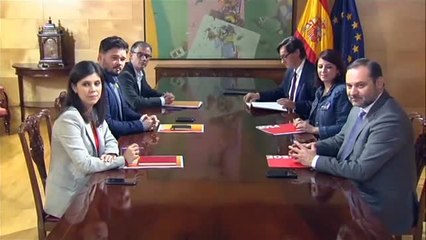 Nueva reunión, esta mañana, entre PSOE y ERC