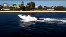 Bari - Maxi sequestro di droga, fermata imbarcazione con 300 kg (10.12.19)
