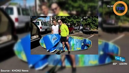 Un requin-tigre dévore la planche d’un homme en paddle
