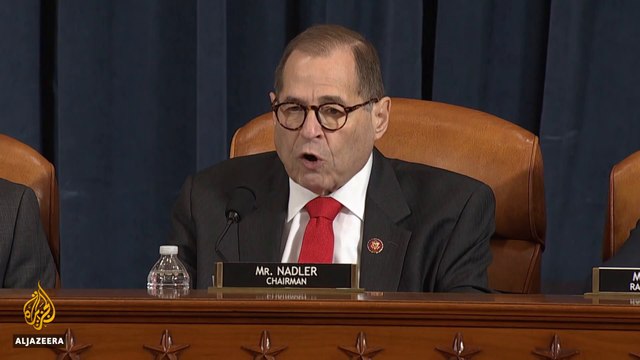 Democrats, Republicans spar in lively Trump impeachment hearing