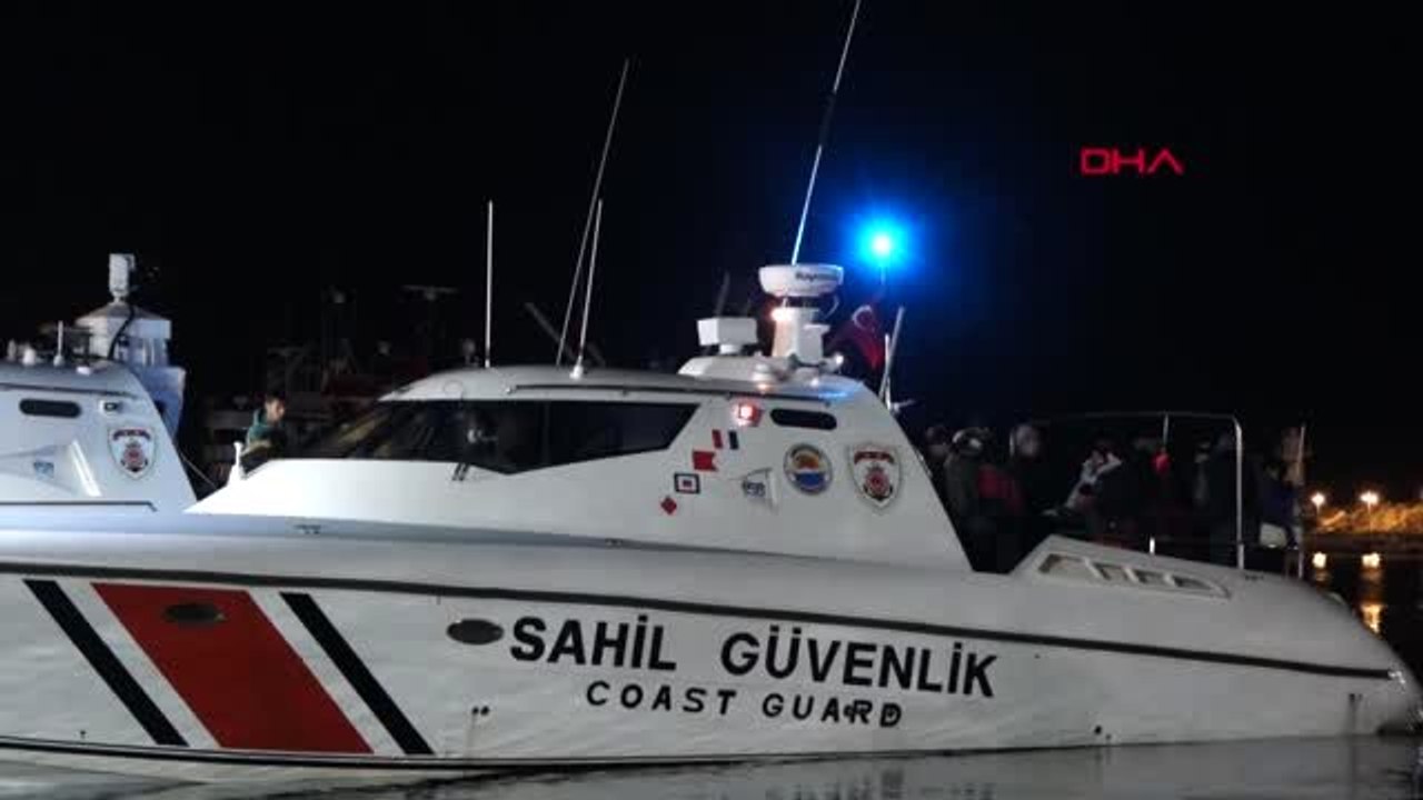 Çanakkale ayvacık'ta 94 kaçak göçmen yakalandı